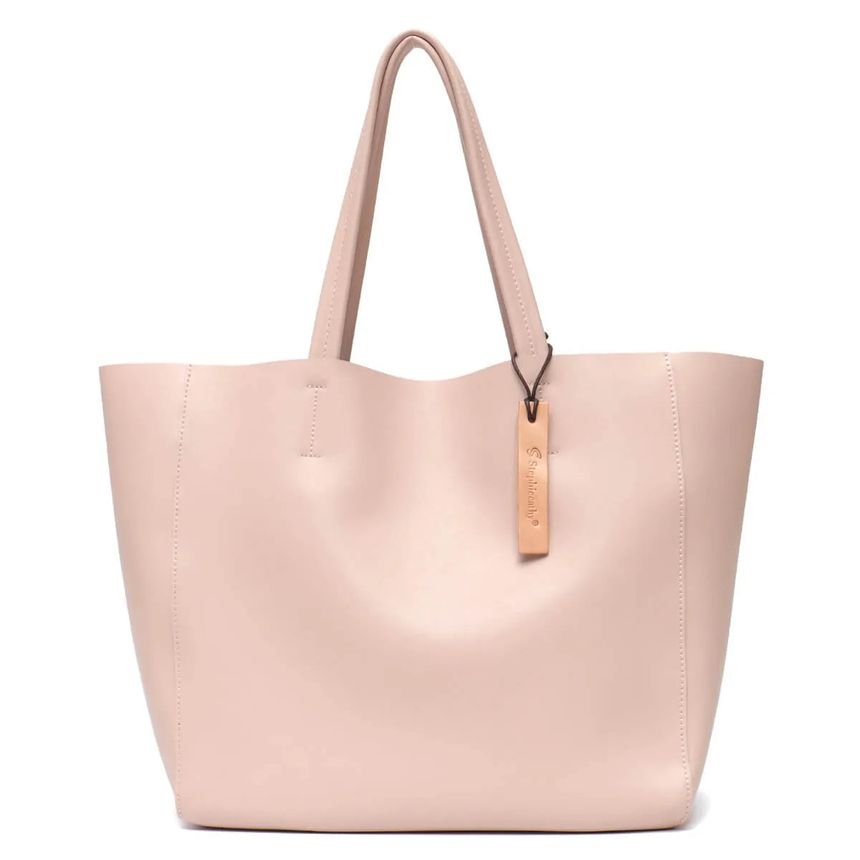 Sac à Main en Cuir Noir de Luxe Femme